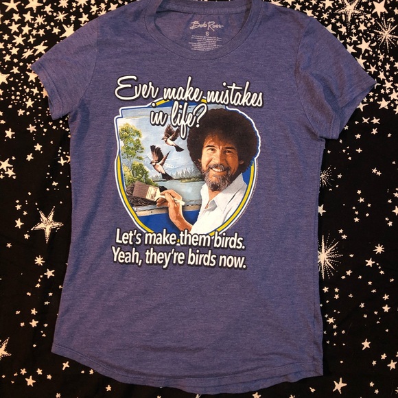 Bob Ross t shirt - Picture 1 of 2